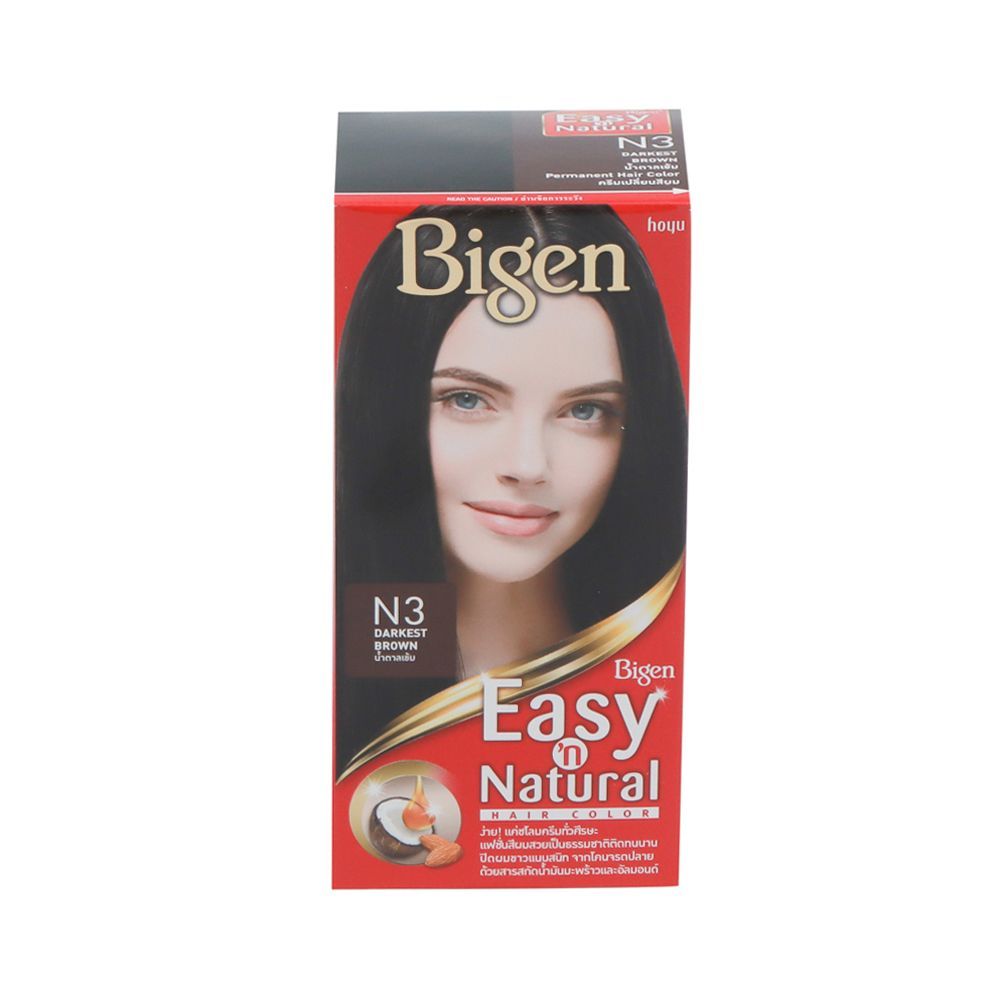 บีเง็นอีซี่เนเชอรัล น้ำตาลเข้มN3 BIGEN EASY NATURAL DARKEST BROWN (N3)