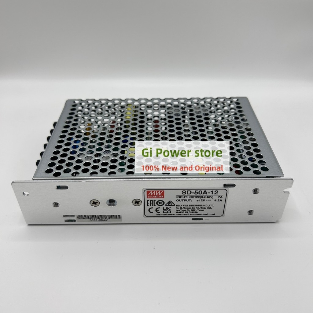 SD-50A/50B/50C 50W Mean Well เอาต์พุตเดี่ยว DC-DC Converter SD-50A-12/24/5 SD-50B-12/24/5 SD-50C-24/