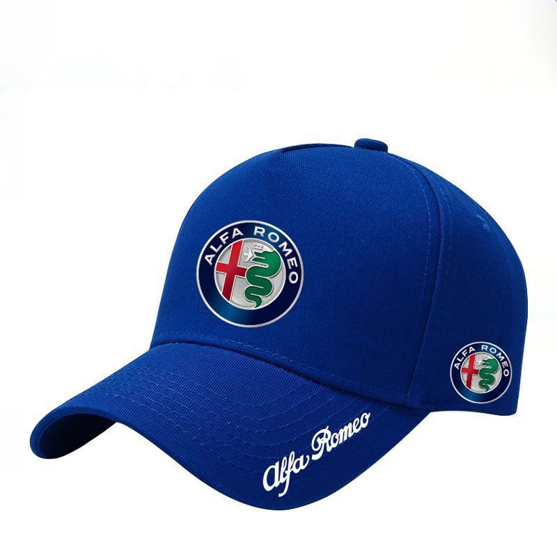 Alfa Romeo Stake F1 Revolut F1 หมวกเบสบอลบังแดดเดินทางกลางแจ้งหมวกปากเป็ดแบบปรับได้