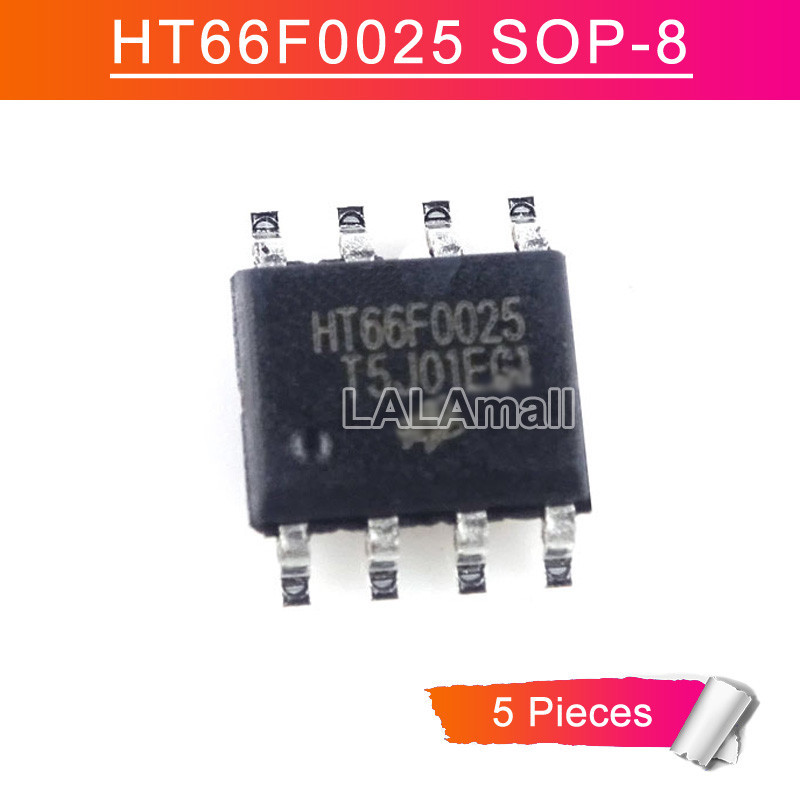 5 ชิ้น HT66F0025 SOP-8 SOP-10 SMD A/D แฟลช MCU พร้อมชิป EEPROM IC ใหม่