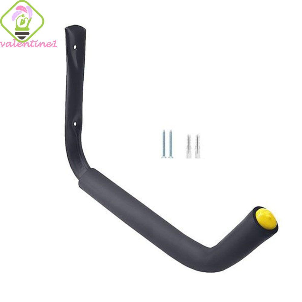 VALENTINE Kayak Rack, อเนกประสงค์แบบพกพา Kayak แขวนเครื่องมือ Heavy Duty สีดําติดผนังโรงรถ Kayak เก็