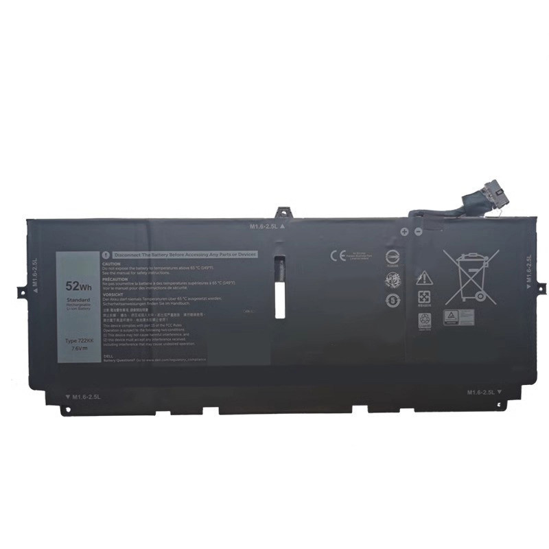 For Dell XPS 13 9300 9380 9310 P117G001 722KK 2XXFW WN0N0 battery