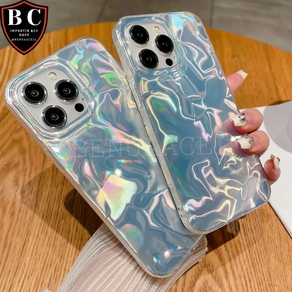 CASE GRADIENT WATTERY HOLOGRAM สําหรับ VIVO Y05 Y11D Y31D T5 T5 PRO Y31D PRO -BC88