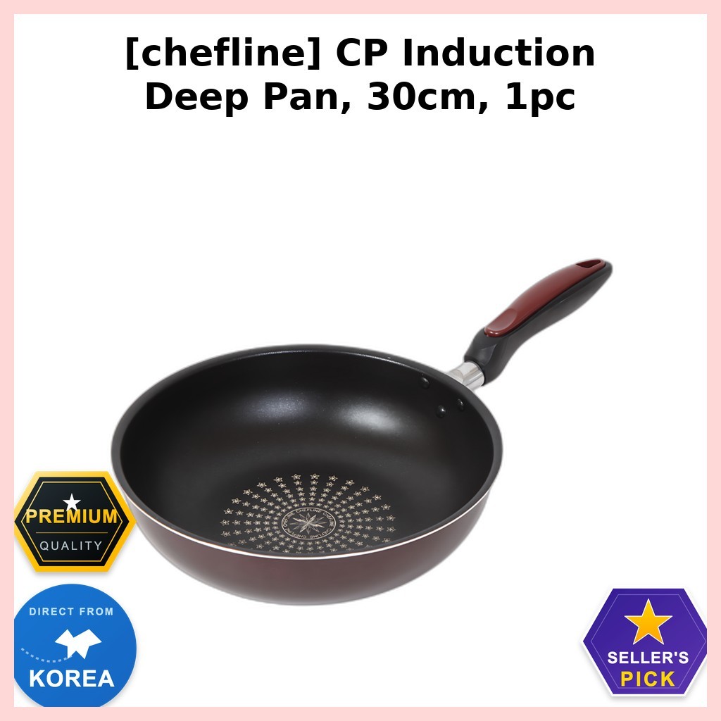 [chefline] CP Induction Deep Pan, 30cm, 1pc / Korean Deep Pan / Induction Ready / ของแท้ 100% โดยเกา