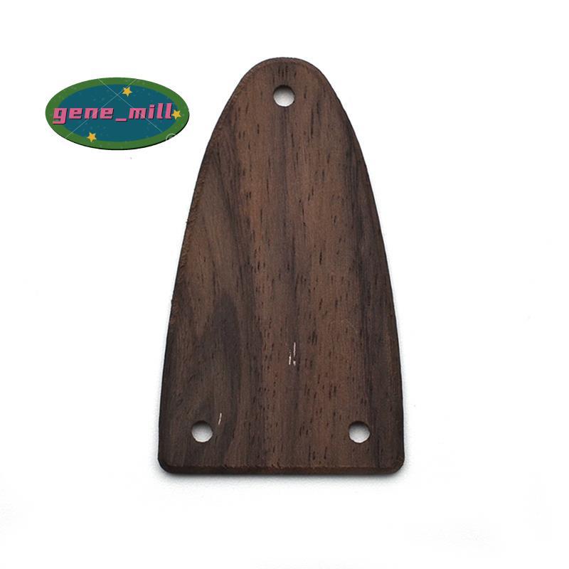 Rosewood กีตาร์ไฟฟ้า Truss Rod Cover Holes Rosewood Rod Cover อุปกรณ์เสริมกีตาร์