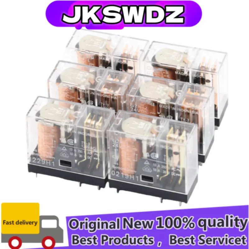 1-2PCS G2R-1-12VDC G2R-1-E-12VDC G2R 1 1A 2 E 5VDC 12VDC 24VDC DC5V DC12V DC24V 5PIN 6PIN 8PIN เปิดแ