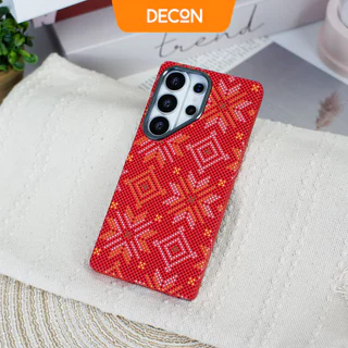DECON Nordic เคสลายหิมะแบบแม่เหล็ก ใช้สำหรับรุ่น S26 Ultra / S25 Ultra / S24 Ultra (พร้อมส่ง)