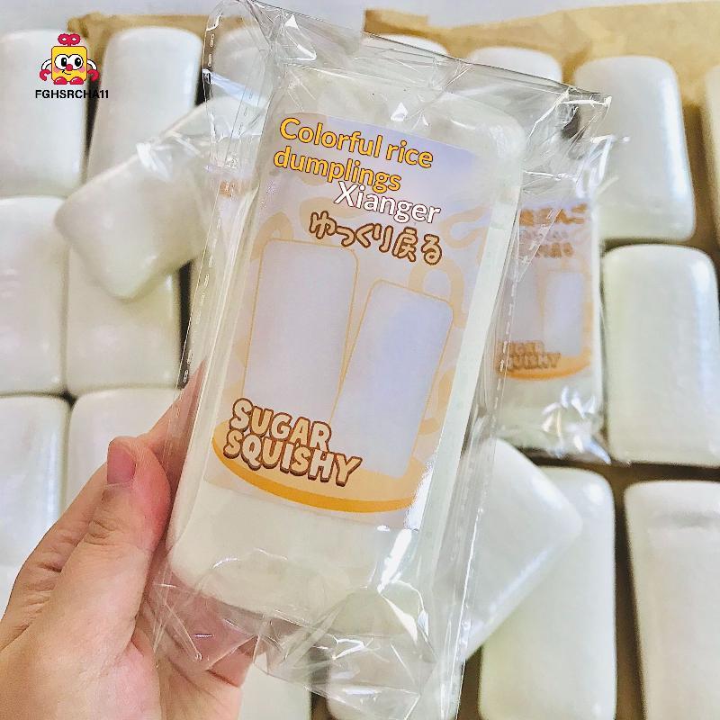 FG 1 ชิ้นจําลองโยเกิร์ตเค้กขนมปังบีบของเล่นช้า Rebound ความเครียดบรรเทาของเล่น Sensory Fidget ของเล่นสําหรับเด็กผู้ใหญ่ผ่อนคลายของขวัญ HS