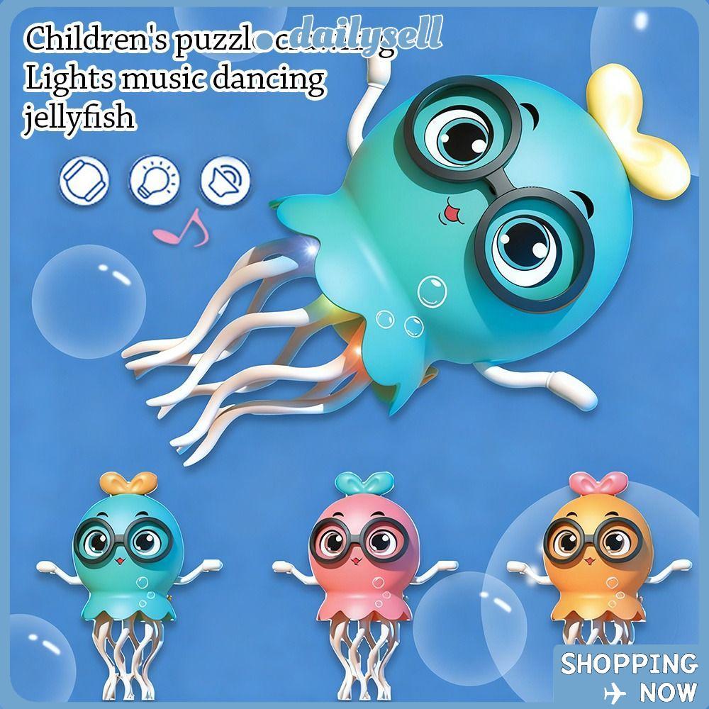 DAILY Dancing Octopus Toy, Magic Crawling Dancing Auto-Dance Octopus Toys, Creative Clockwork เซ็นเซ