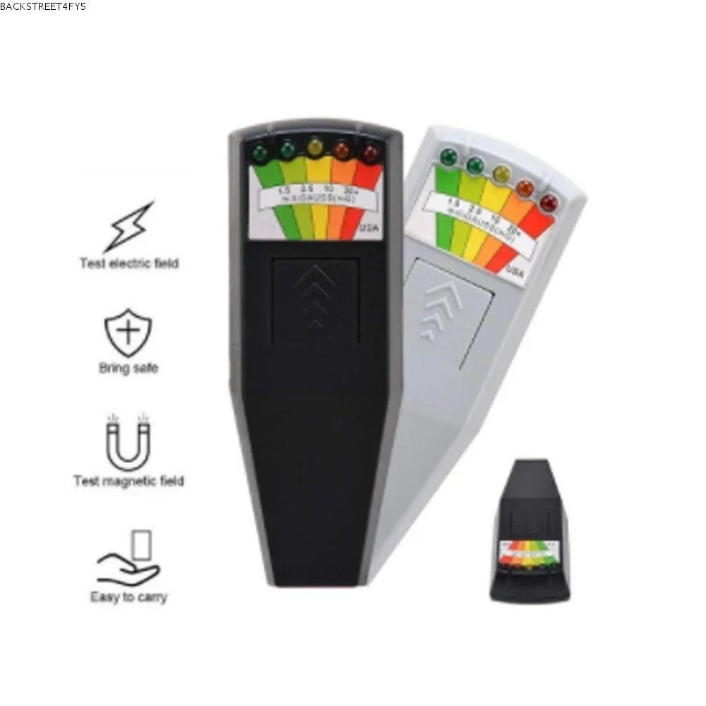 BACKSTAGEEET4FC3 EMF Meter, ความไวสูง Professional Magnetic Field Detector, แบบพกพา Universal EMF De