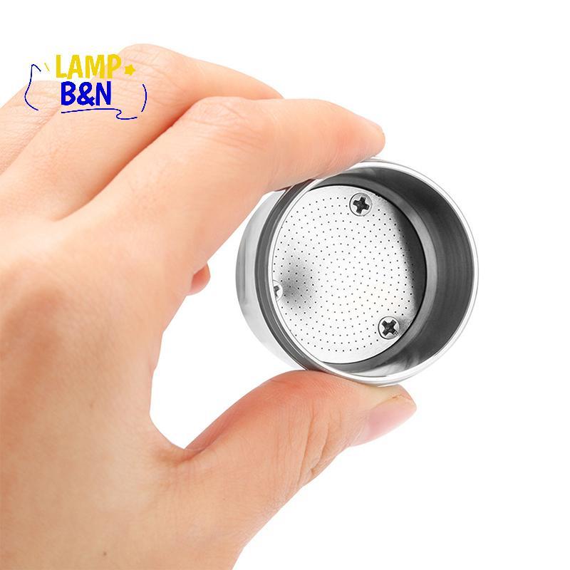 [B&N] ICafilas สแตนเลสนํากลับมาใช้ใหม่ Illy กรองกาแฟ Tamper ชุดรีฟิลแคปซูล Pod Tamper สําหรับ ILLY X