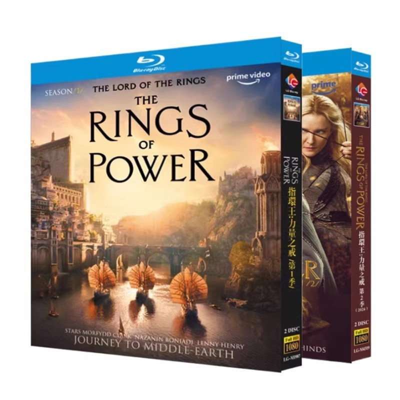 ละครแผ่น Blu-ray The Lord of the Rings of Power Season 1-2(2022-2024) 4BD G01