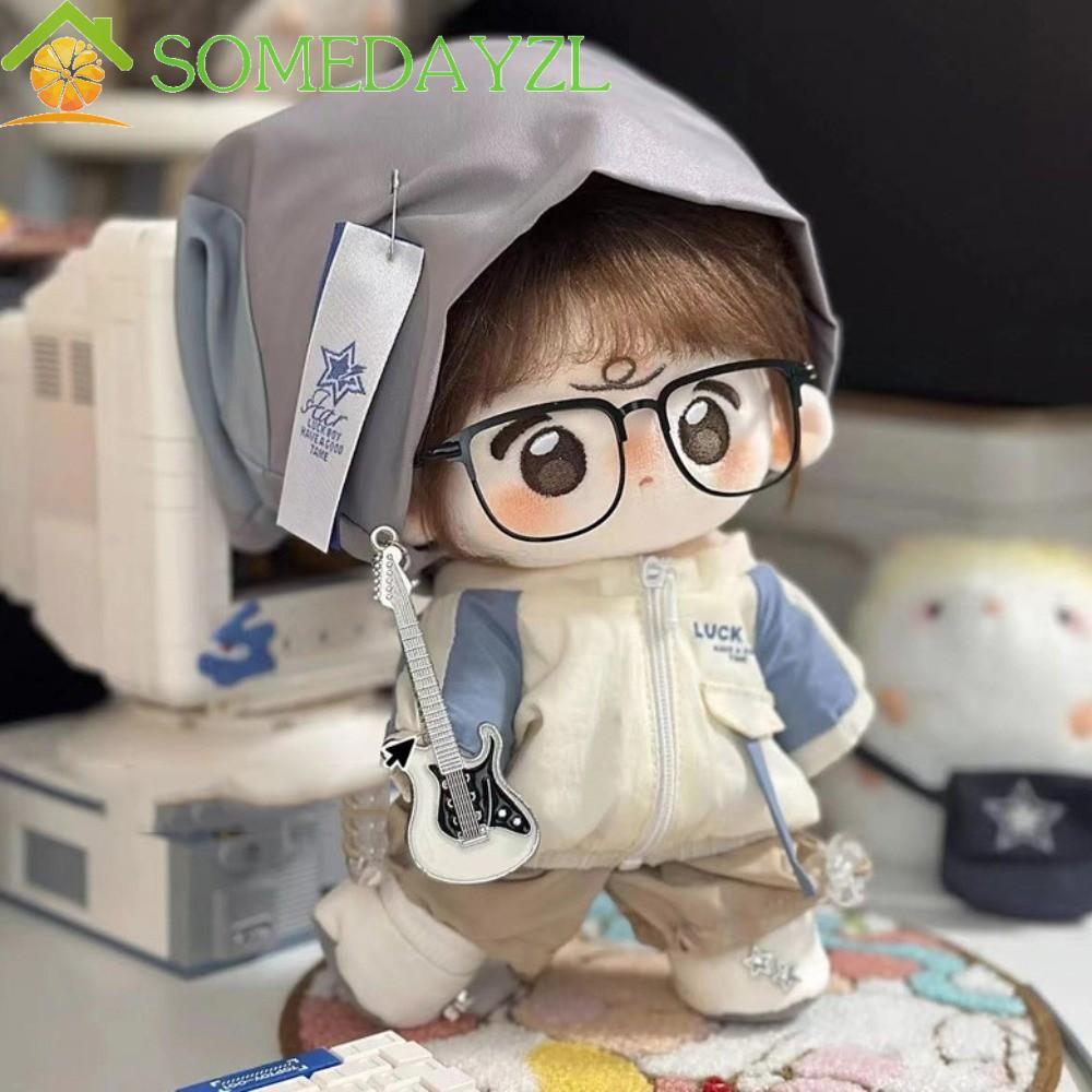 SOMEDAYZL Idol Doll Clothes, College Uniform Hat 20cm Cotton Doll Clothes, DIY Clothing Jackets Spor