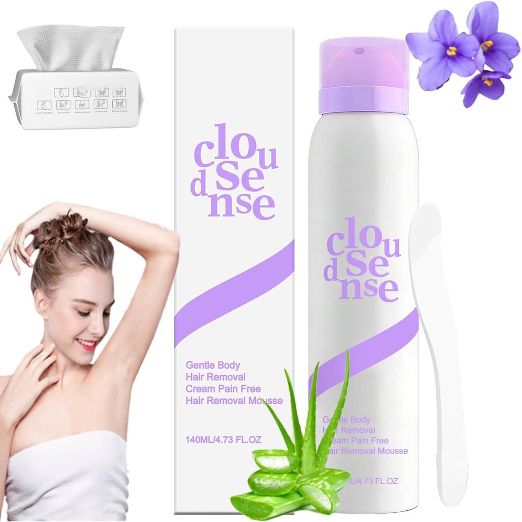 OothHairRemovalSpray,BikiniPainFreeHairRemovalSpray,Fast-Acting,Gentle&hingBody&Legs,SuitableForever