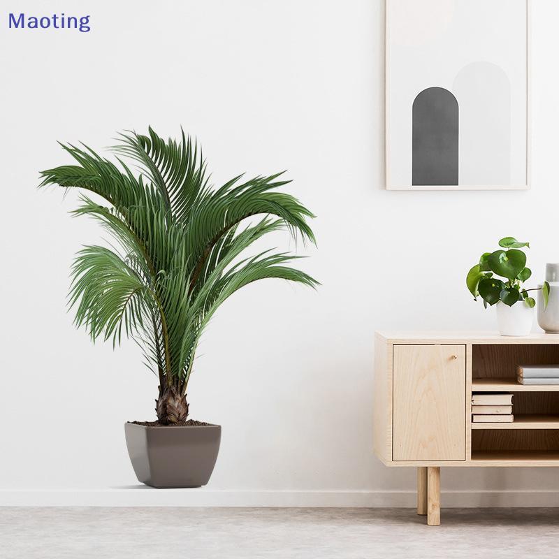 [MT] การจําลองพืชสีเขียว Potted Art Wall Stiers สําหรับห้องนอนห้องนั่งเล่นตกแต่งรูปลอกผนัง