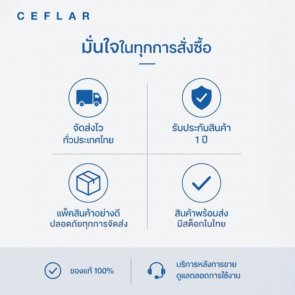 CEFLAR พัดลมตั้งโต๊ะ 16 นิ้ว รุ่น FB-1602 thumbnail 8