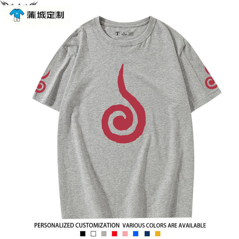 T TW Naruto Narutoสไตล์เดียวกันCODเสื้อยืดแขนสั้นชายหญิงนักเรียนอะนิเมะเสื้อยืด2026สไตล์ใหม่เด็กใหญ่เสื้อผ้าด้านบนเกาหลีWFXD