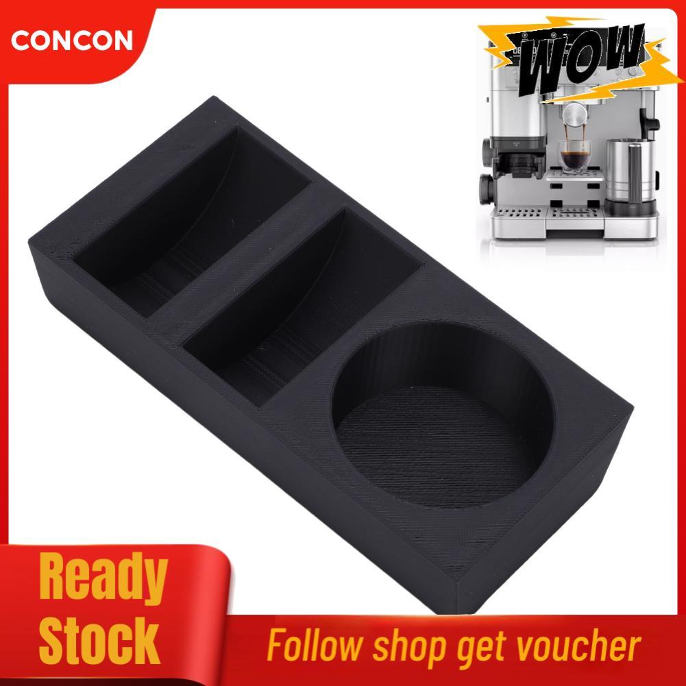 Concon Concon Pssopp Portafilter ผู้ถือตะกร้าทนทาน PLA กรองจัดเก็บสำหรับ ES601 ES655 ES701 Coffee Ma