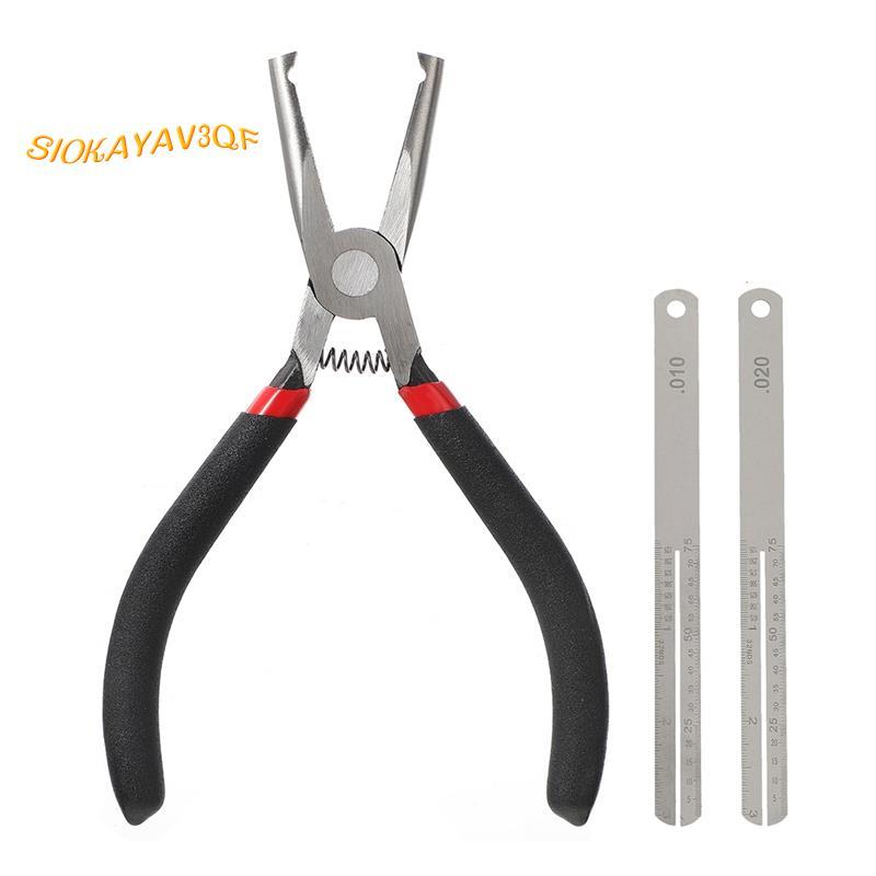 6 นิ้วกีตาร์ Fret Puller, Flat-Nose คีม, Fret เปลี่ยนคีม, Fret Puller เครื่องมือ 2 Fretboard Fret Pr