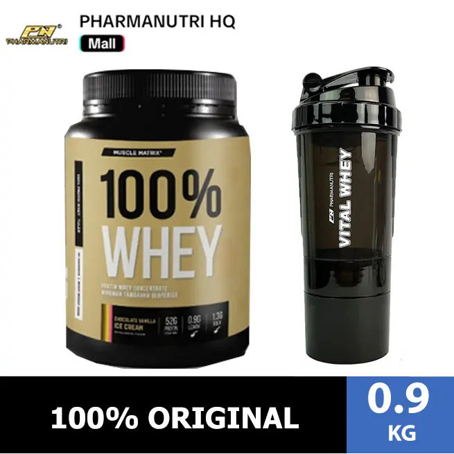 Muscle Matrix 100% Whey Protein 1.98lbs/0.9kg [30 Serving]