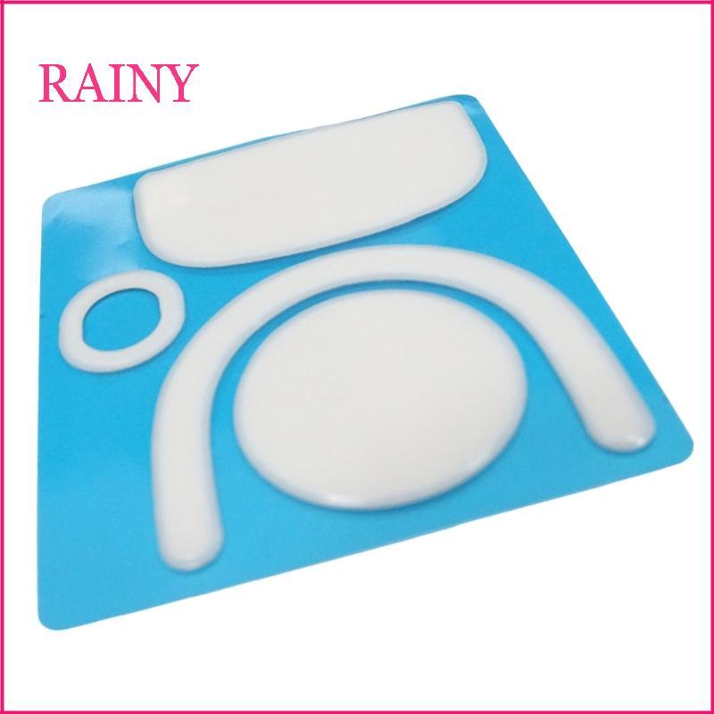 RAINY 1Set ICE Edition Round Curved Edges Mouse Feet Skates สําหรับ GPROX Superlight 2