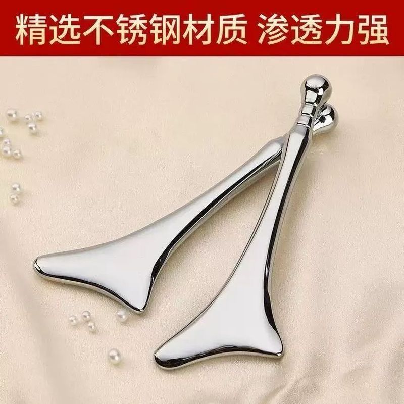 304 Ice Axe Tendon Stick Scraping Board Eye Press Firming V Face Stick Beauty Stick Universal Eye Pr