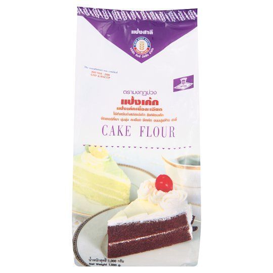 มงกุฏม่วง แป้งเค้กเนื้อละเอียด1000กรัม CROWN PURPLE CAKE FLOUR