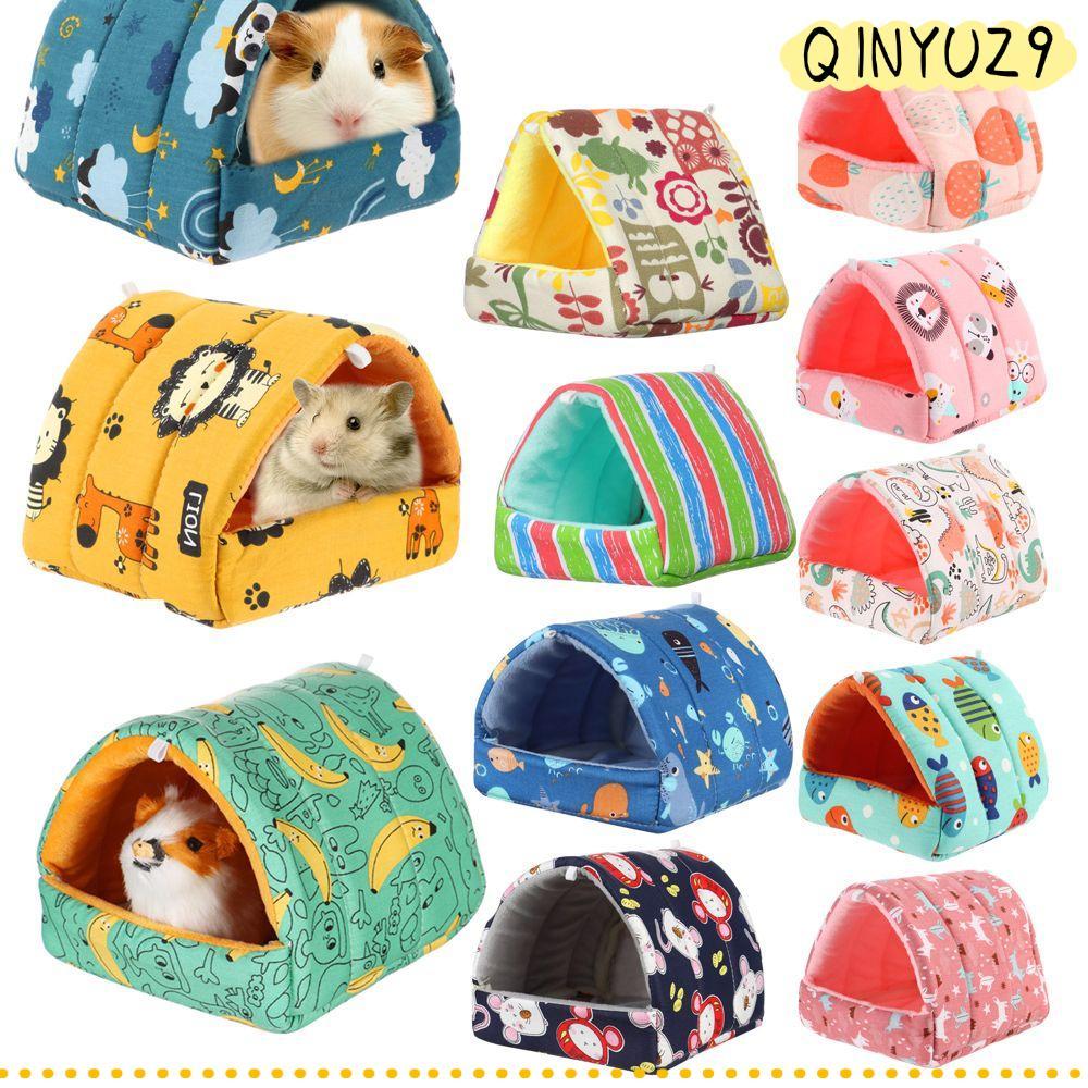QINYUZ9QX Hamster House Soft Mini Cage Winter Rabbit Squirrel Warm Mat