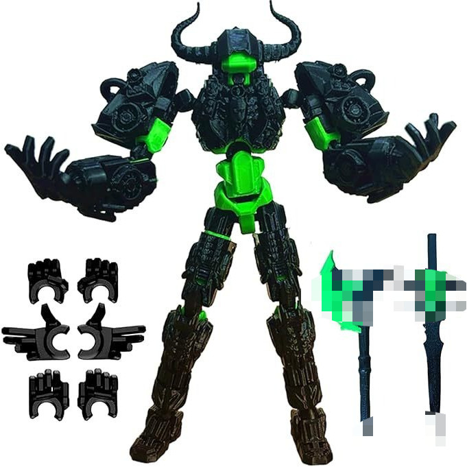 3d การพิมพ์ Joint Action Figure หุ่นจําลอง 13