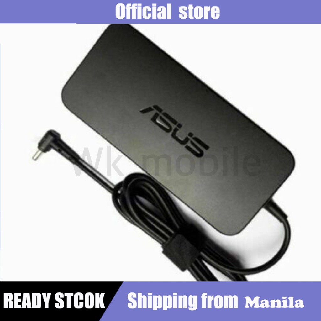 ASUS 19V 6.32A 120W หัวเข็มขนาด 4.5 * 3.0 MM Adapter อะแดปเตอร์ ของแท้ ASUS  ASUS A570Z F570Z K570Z 