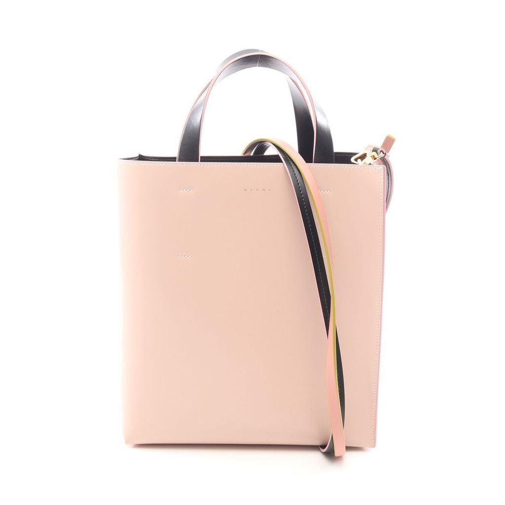 Marni Tote Bag Purse Pink Light SHMPV01TYN Used