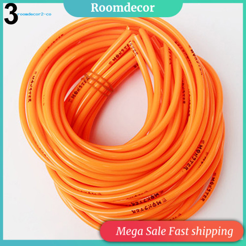 <roomdecor>Universal Motorcycle Bike 1M Petrol Fuel Hose ท่อน้ํามันแก๊ส 5 มม.I/D 8 มม.O/D Tube