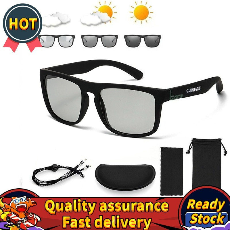SCICON AEROSHADE XL แว่นตาขี่จักรยานโพลาไรซ์หรือแว่นตากันแดดกีฬา Photochromic UV400 ผู้ชายผู้หญิง MTB จักรยานแว่นตาวิ่ง Shades สําหรับตกปลาขับรถขี่ Racing