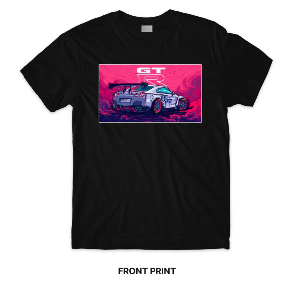 เจอร์ซีย์เสื้อยืดรถยนต์ Nissan Gtr