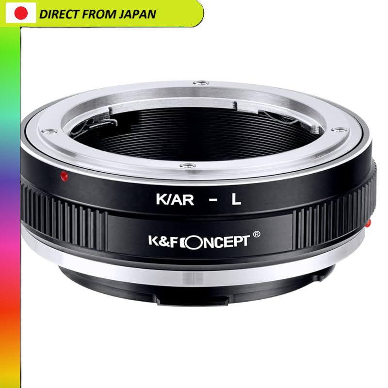 【From Japan】
K&F CONCEPT K/AR-L Lens Mount Adapter for Manual Focus Konica AR Mount Lens to Leica L 