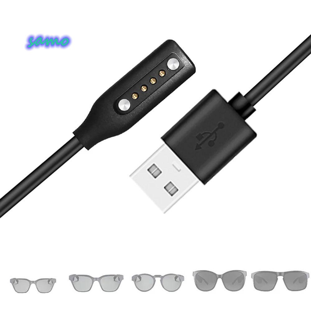 SAMO เครื่องชาร์จแว่นตาอัจฉริยะแบบพกพาสําหรับ BOSE Frames สายชาร์จเร็วสําหรับ BOSE Frames