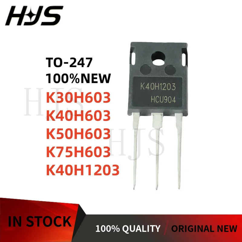 5 ชิ้น//Lot K30H603 K40H603 K50H603 K75H603 K40H1203 TO-247 ยี่ห้อใหม่ TO247 ในสต็อก mos ในสต็อก KCK