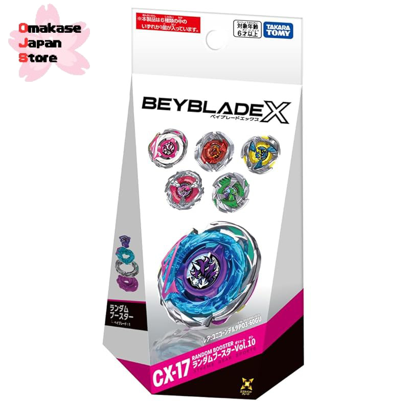 TAKARA TOMY BEYBLADE X CX-17 Random Booster Vol. 10