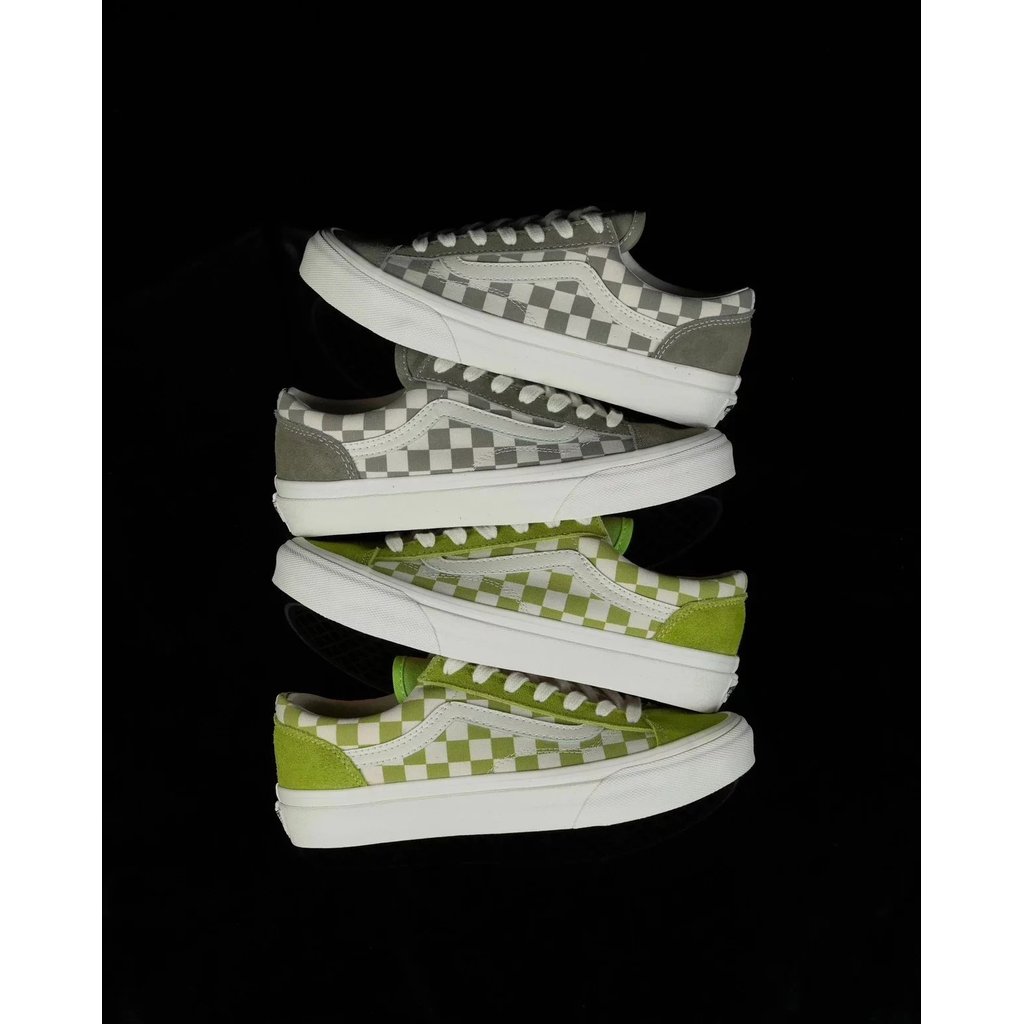 Vans Vans Canvas Shoes Casual Board Shoes Sports Skateboard Shoes Style 36 Checkerboard Series