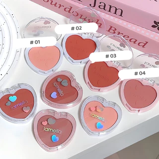 ZZ-shop: ลาเมล่าบลัชออนหัวใจ บลัชออนโทนส้ม ส้มพีช ชมพูพีช เนื้อดี สีสวย S8110