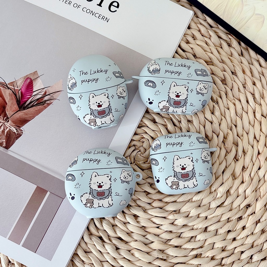 เหมาะสําหรับ Huawei FreeBuds SE 4/SE 3/SE 2/Clip 2/5i/6i/7i/Pro 5 4 3 2 ANC เคส Case หูฟังป้องกันกรณี Creative รูปแบบสุนัข
