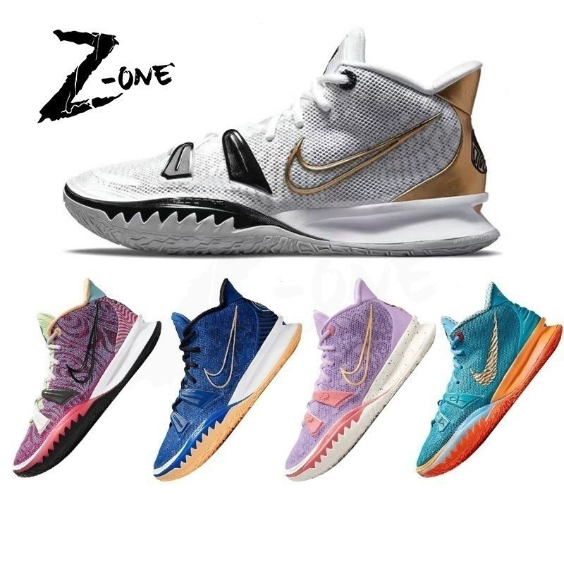 รองเท้าบาสเก็ตบอล Nike Kyrie Irving 7 NBA สําหรับผู้ชายพร้อมกล่อง