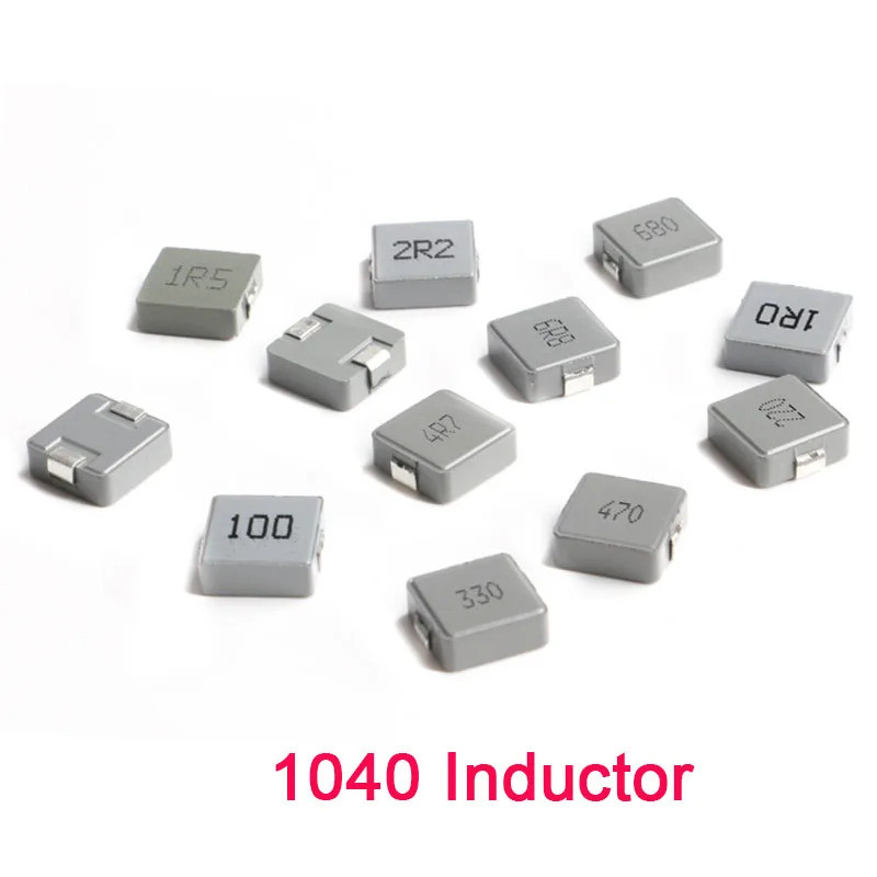 10pcs 10x10 SMD Power Inductor โลหะผสม 1040 6.8uH 8.2uH 10uH 15uH 22uH 33uH 47uH 68uH 100uH integrat