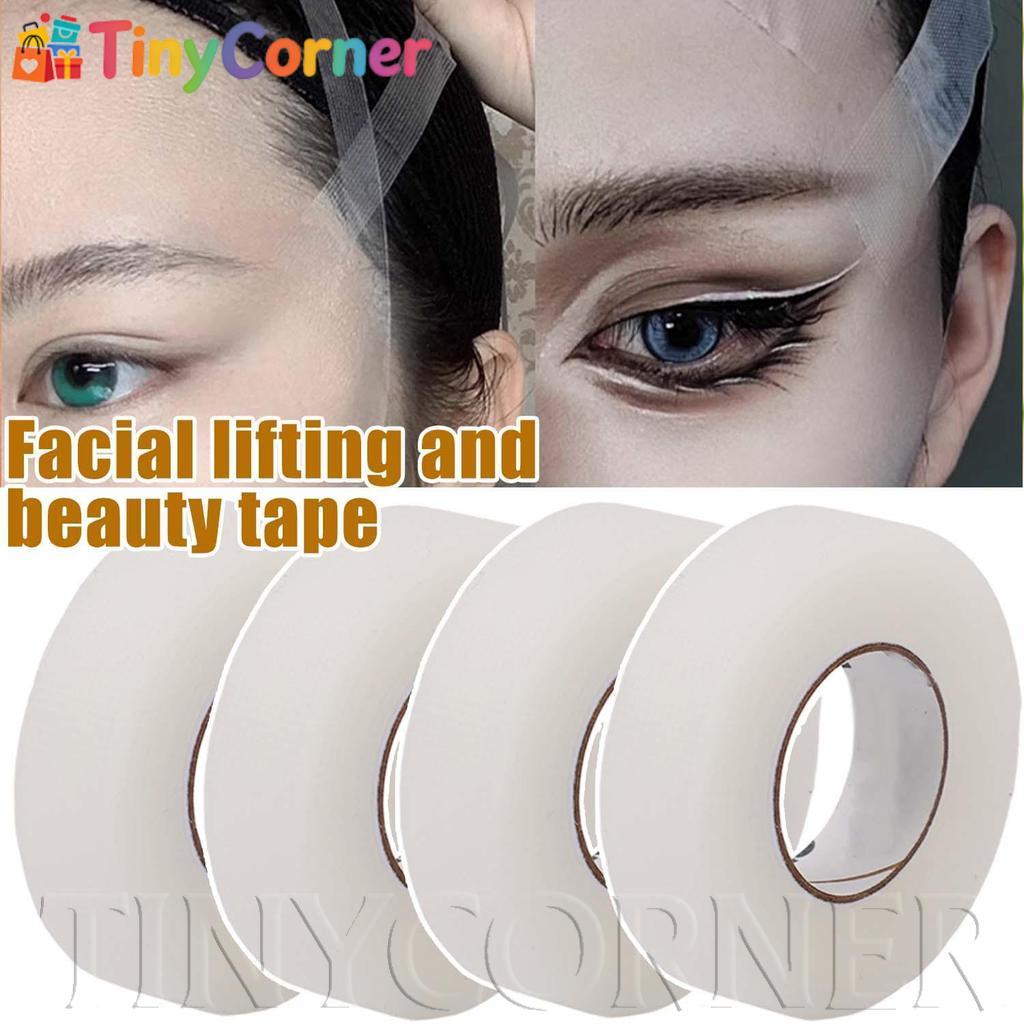[จัดส่งรวดเร็ว] เทปยกกระชับใบหน้าแบบใสสําหรับ Double Eyelid & Nasolabial Folds, เทปความงาม PE ที่มองไม่เห็นสําหรับคอสเพลย์และแต่งหน้าทุกวัน, บางเฉียบ Hypoallergenic /Nice Choice