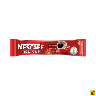 เนสกาแฟ กาแฟสำเร็จรูปผสมกับกาแฟคั่วบดละเอียด เรดคัพ 2 ก. 48 ซอง