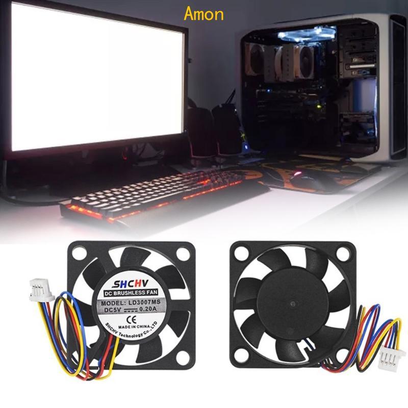 Amon สําหรับพัดลมระบายความร้อน 4pin Jst Terminal สําหรับ Pi5 Dedicated Blower 3007
