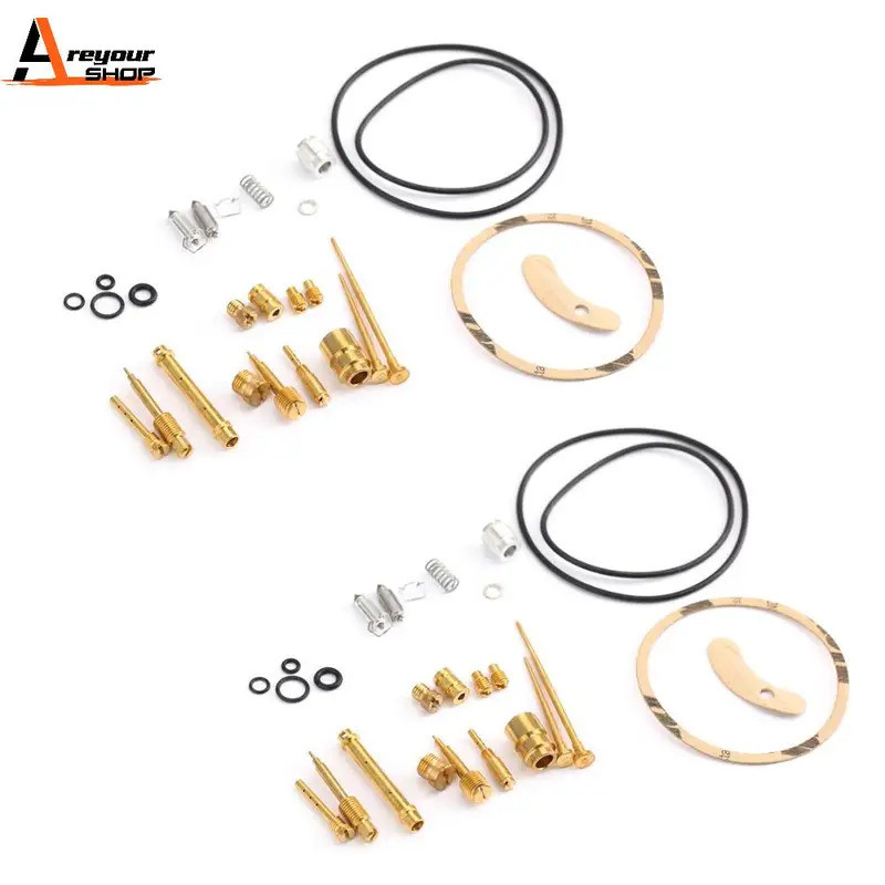 Ar 2ชุดสำหรับKawasaki KZ400 KZ 400 400S 400D 400D3 400S2พิเศษคาร์บูเรเตอร์ซ่อมชุดเปลี่ยนKK-0139F