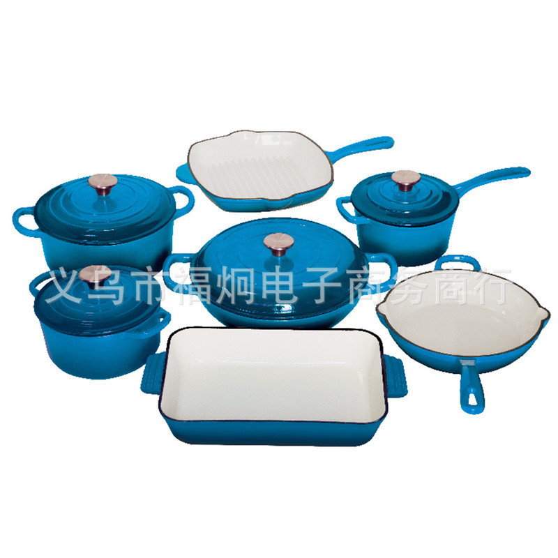ห้องครัว Non-Stick CAST IRON ทําอาหารหม้อ CAST IRON ในครัวเรือน Non-Stick Pan Family Kitchen Univers