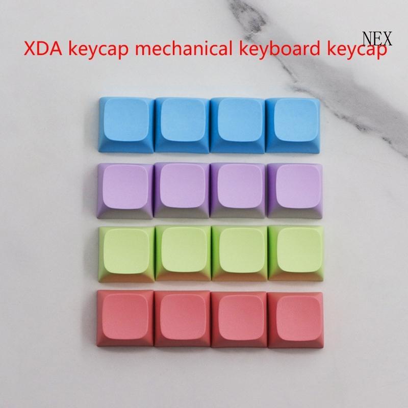 NEX 4Key Set ปรับแต่ง PBT Keycaps XDA Keycaps สําหรับคีย์บอร์ดแบบกลไกปรับปรุงความงามและ Smooth Print