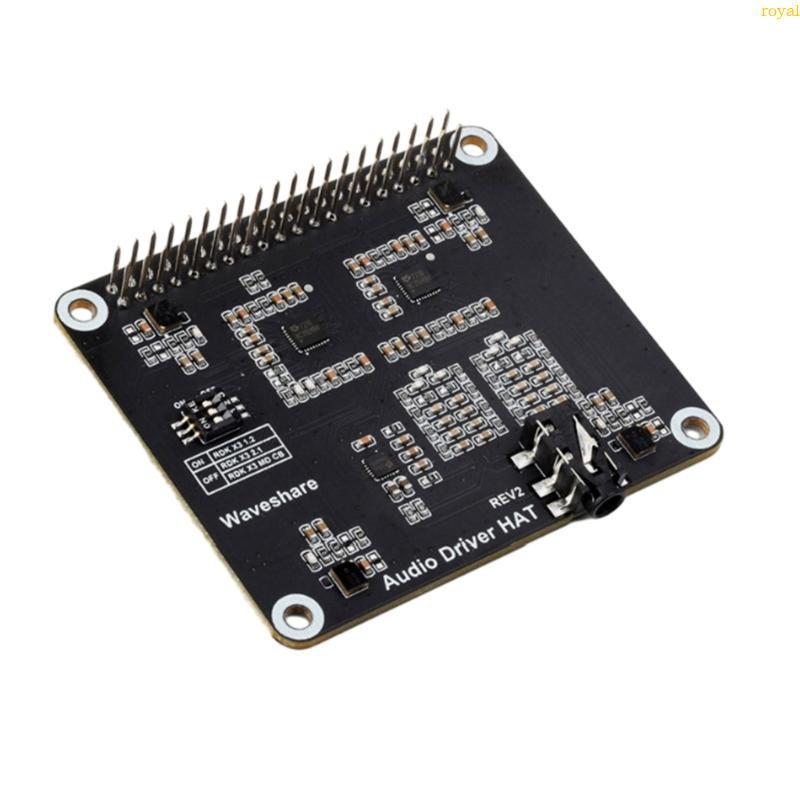 (ส่วนลดสูง)oyalking.th Power Driver Board พร้อมอินเทอร์เฟซหูฟัง 3 5 มม. สําหรับ RDK X3 40PIN 4 ช่อง